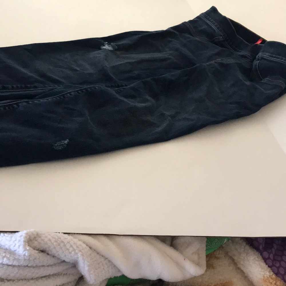 Distressed spanx